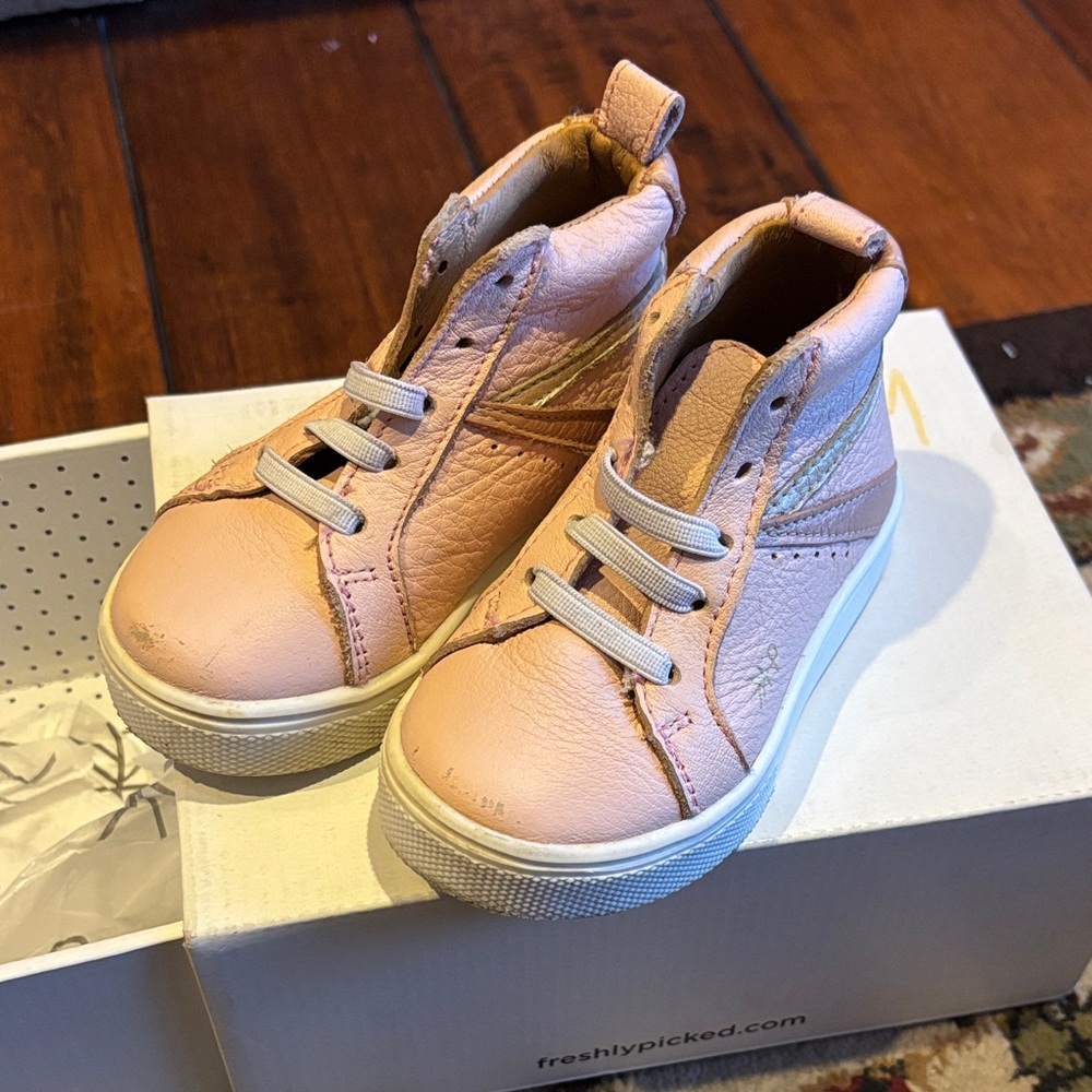 Freshly Picked Light Pink Kids Sneakers